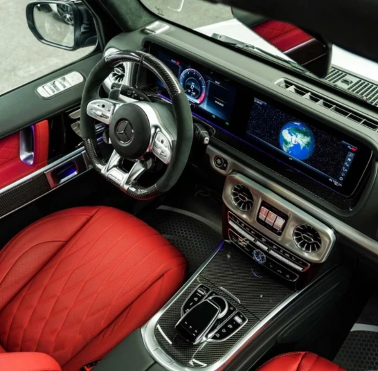 Mercedes Benz AMG G63 2024 SILVER RENTAL IN DUBAI - undefined
